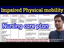 impaired physical mobility nursing care