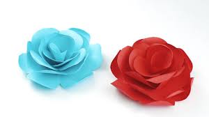 how to make paper roses with pictures