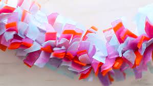 10 diy tissue paper party decorations