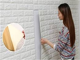 5pcs 77x70cm 3d Brick Pe Foam Diy Wall