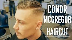 In this video i did my version of the conor mcgregor haircut, shout out to the originator of this haircut @hairmax90. Conor Mcgregor Haircut Side Parting Skin Fade Hairstyle For Men 2017 Youtube