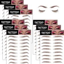 eyebrow tattoo 84 pairs 9 sheets