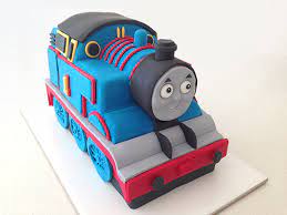 HowToCookThat : Cakes, Dessert & Chocolate | 3D Thomas Train Cake Recipe -  HowToCookThat : Cakes, Dessert & Chocolate gambar png