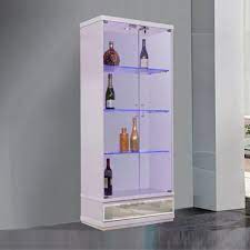 Sr2086 Tempered Glass Display Cabinet