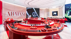 armani beauty opens flagship in