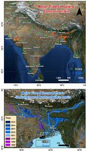 Major Flood Hazard Zones In India