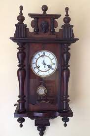 Antique Pendulum Wall Clock Vintage
