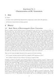 characteristics of dc generators 1 aim