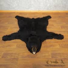 black bear full size rug