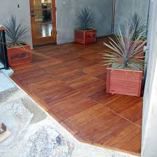 Curupay Outdoor Wood Deck Tiles