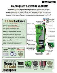 mosquito backpack vacuums