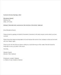 Apology Letter Template 9 Free Word Pdf Documents