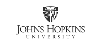 A logo of Johns Hopkins University for our ranking of the top accelerated MPH programs