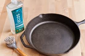 Is it possible to put dish soap on cast iron?