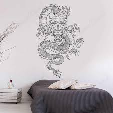 Chinese Dragon Wall Sticker Vinyl Home