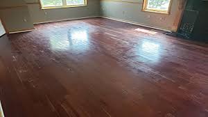 polyurethane coated hardwood floors