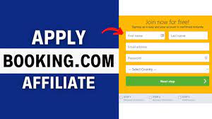how to apply for affiliate on booking