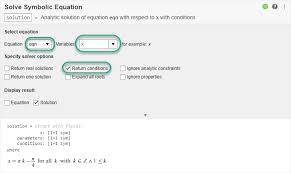 Solve Algebraic Equation Using Live
