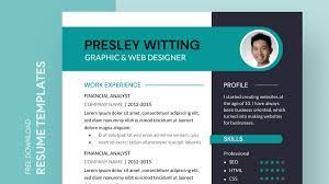 graphic designer resume free google
