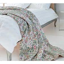 Wildflower Quilted Bedspread A Pure