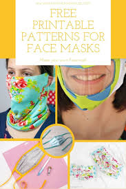 Sew this diy face mask in minutes! Face Mask Patterns Free Printables Roundup Mum In The Madhouse