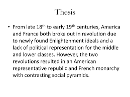 age of revolution essay outline ppt 6 thesis