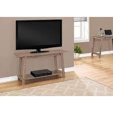 Dark Taupe Particle Board Tv Stand