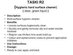 Taski Product Cleaning Agent
