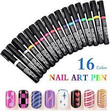 16pcs nail art pen painting kit 3d nail