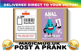 prank postal box gift