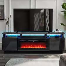 Oneinmil Fireplace Tv Stand With 36