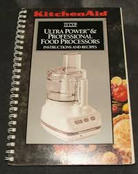kitchenaid food processor instruction