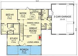 Four Bedroom Country House Plan