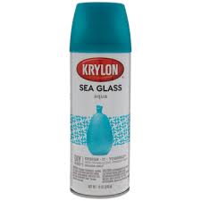 krylon sea glass spray finish hobby lobby