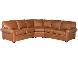 top grain leather sectionals american