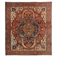antique persian serapi carpet handmade