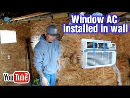 Wall Heat And Ac Unit Installation