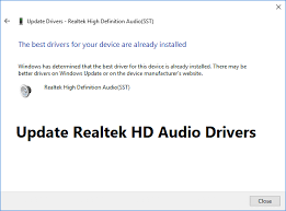 He's been writing about tech for more tha. How To Update Realtek Hd Audio Drivers In Windows 10 Techcult