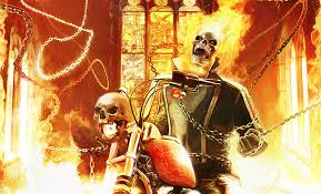 Ghost rider is a sour mix of morose, glum histrionics amidst jokey puns and hammy dialogue. Ghost Rider Fine Art Print By Brian Rood Sideshow Fine Art Prints