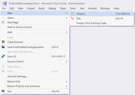getting started with asp net core