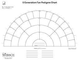 Pedigree Fan Chart Genealogy Chart Pedigree Chart Family
