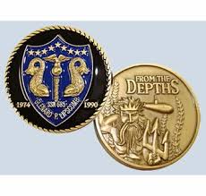 uss glenard p lipscomb challenge coin