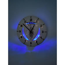 Illuminated Clock With Logo