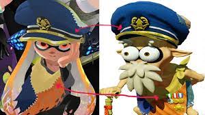not sure if anyone pointed this out, but it looks like that agent 3 (or  commander 3 in this case) is wearing the same clothes as captain cuttlefish  when he was in