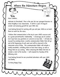 Introduction Letter To Parents From A New Teacher Buiding Good
