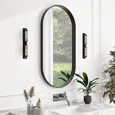 Wall Mirror For Bathroom Black Framed