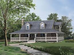 Rhodes Country Home Porch House Plans