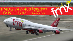 Flymanx Live Pmdg 747 V3 Full Flight