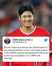 Check out shohei ohtani stats and read the latest mlb news. Espn Shohei Ohtani Is Unreal Via Sportscenter Facebook