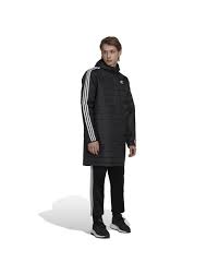 Adidas Originals Padded Coat In Black